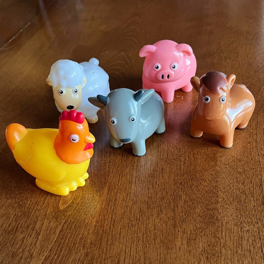 Boley plastic barnyard animals